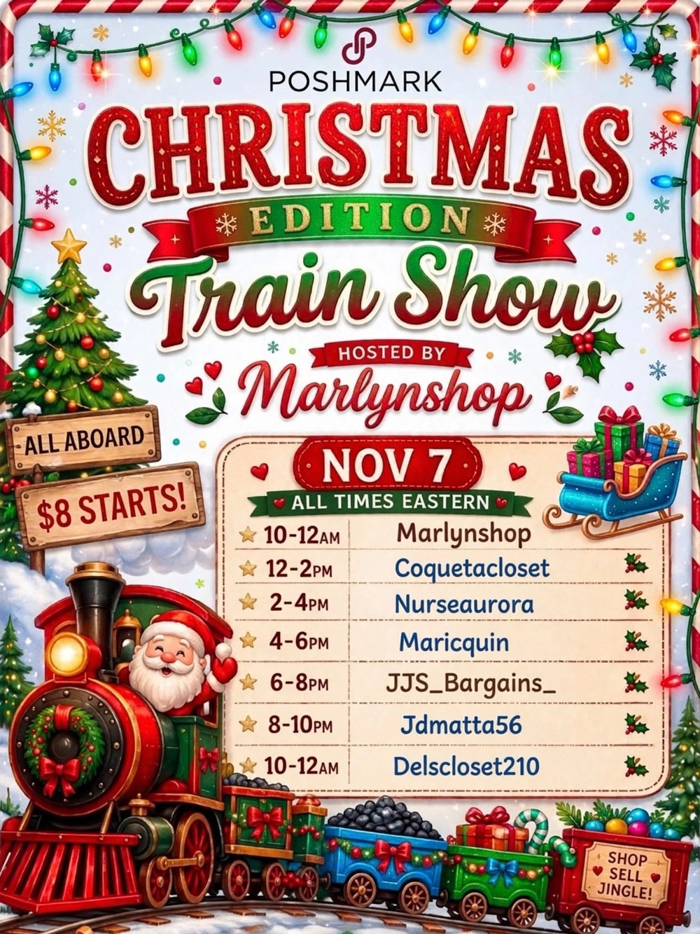 Christmas Edition Train Show Nov7